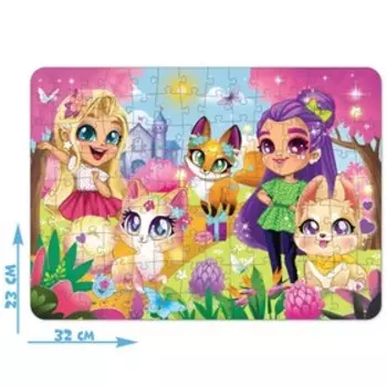 Пазл «Волшебные зверята», 104 элемента