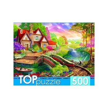 Пазл «Волшебный домик у моста», 500 элементов