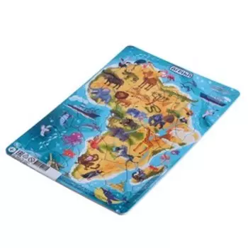 Пазл в рамке «Африка», 53 элемента