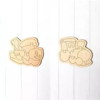 Пазл в рамке. Раскрась сам «Транспорт», виды МИКС