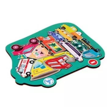 Пазл вкладыш «Люблю машинки»