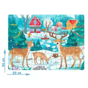 Пазл новогодний «Яркое настроение», 160 деталей