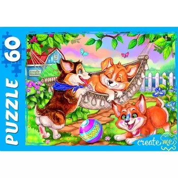 Пазл «Забавные корги №3», 60 элементов