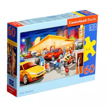 Пазл «Заправка», 60 элементов