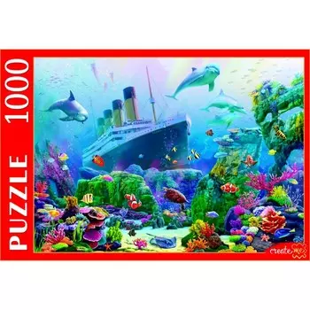 Пазл «Затонувший Титаник», 1000 элементов