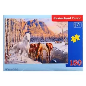Пазл «Зимний водопой», 180 элементов