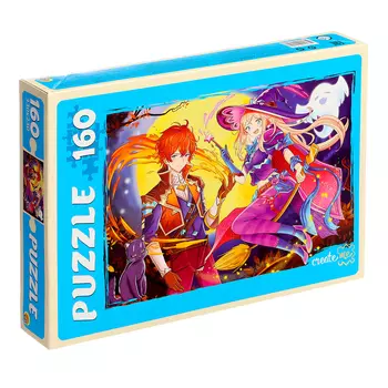 Пазлы «Аниме волшебники», 160 элементов