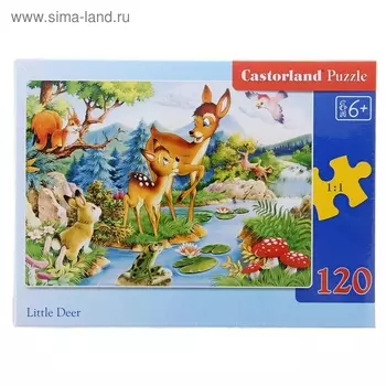 Пазлы «Бэмби», 120 элементов