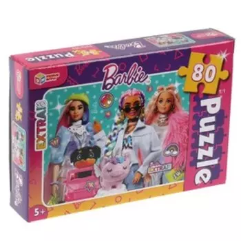 Пазлы «Барби», 80 элементов