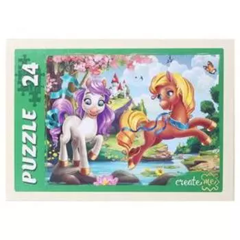Пазлы «Чудесные пони №3», 24 элемента, МИКС