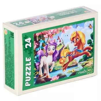 Пазлы «Чудесные пони №3», 24 элемента, МИКС