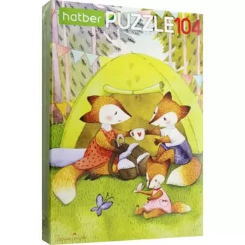 Пазлы ECO «Пикник на полянке», 104 элемента