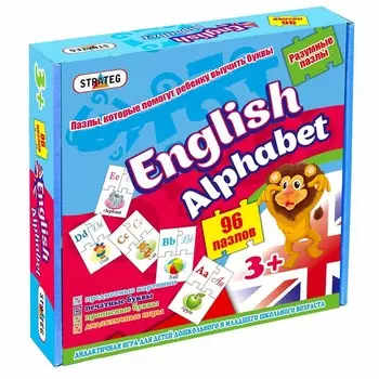 Пазлы English alfabet