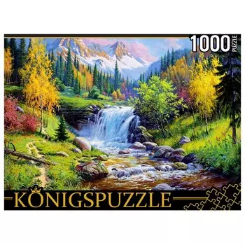 Пазлы «И. Прищепа. Горный ручей», 1000 элементов