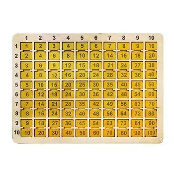 Пазлы из дерева «Таблица умножения»