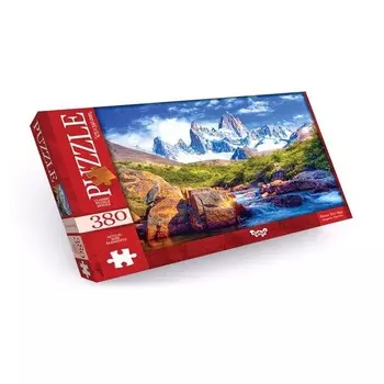 Пазлы картонные «Гора Фицрой», 380 элементов