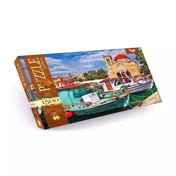 Пазлы картонные «Греческие острова», 1500 элементов