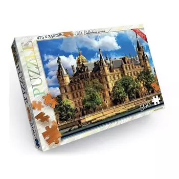 Пазлы картонные «Шверинский замок», 500 элементов