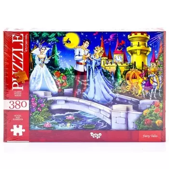 Пазлы картонные «Сказки. Золушка», 380 элементов