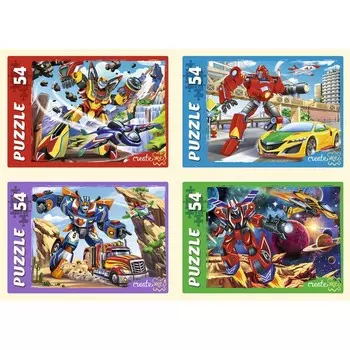 Пазлы «Мир трансформеров №19», 54 элемента