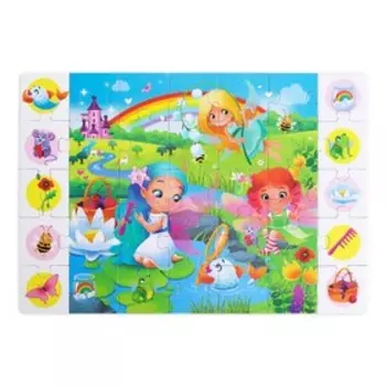 Пазлы «Найди и покажи. Волшебные феи», 35 деталей