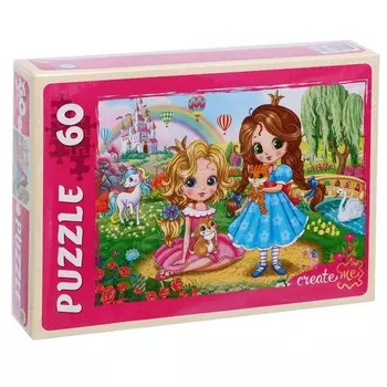Пазлы «Принцессы №2», 60 элементов