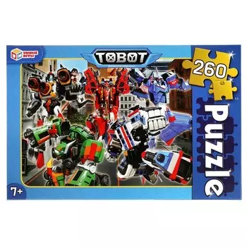 Пазлы «Тоботы», 260 элементов