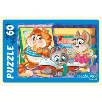 Пазлы «Забавные котики №1», 60 элементов