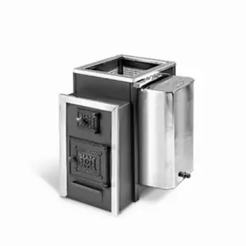 Печь для бани «ПБ 21Б», под навесной бак 45 л, универсальный кожух, толщина стали 6 мм