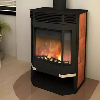 Печь-камин «Ангара 12 Аква»