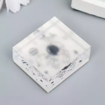 Печать акрил "Космонавт и планеты" 2х3,7х4,2 см