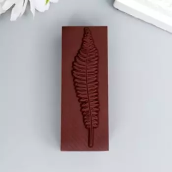 Печать дерево "Папоротник" 2,5х7 см