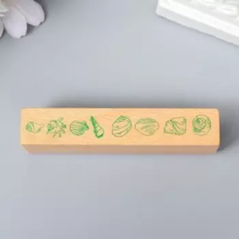 Печать дерево "Ракушки" 8х1,5 см