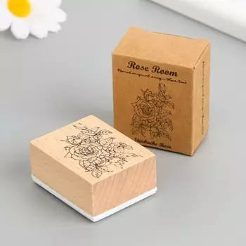 Печать дерево, резина «Кустовая роза», 542.5 см