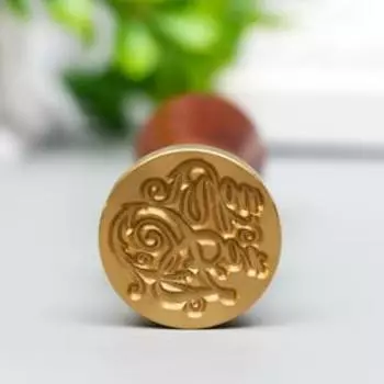 Печать для сургуча с деревянной ручкой For you, 92.52.5 см