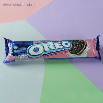 Печенье Oreo Strawberry, 137 г