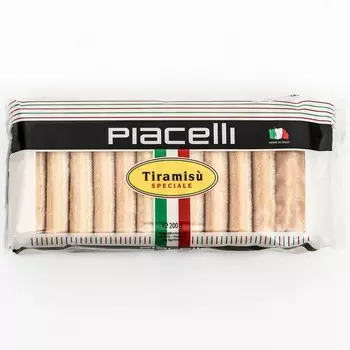 Печенье Piacelli Savoiardi для тирамису, 200 г