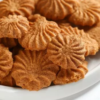 Печенье полезное, яблочные крипсы, вкус: яблоко и имбирь, БЕЗ САХАРА, 30 г.