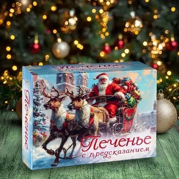 Печенье с предсказанием «С Новым годом 2026», 12 шт, 84 г