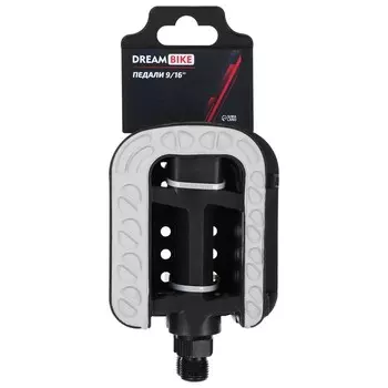 Педали Dream Bike, для велосипеда, 9/16", c подшипниками