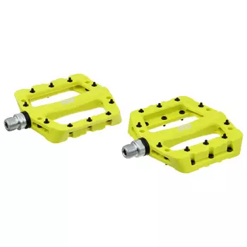 Педали STG BC-PD227, пластик, пром. подшипник, цвет светло-зелёный