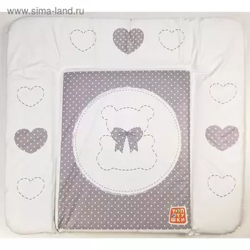 Пеленальный матрасик «Мой Любимый мишка», 94х75 см