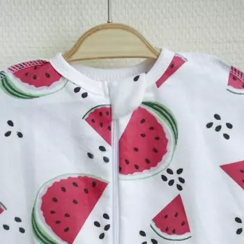 Пеленка-кокон «Арбуз», рост 62, фланель 170 г/м, хлопок 100%