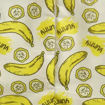 Пеленка-кокон Банан 12442, рост 62, фланель 170 г/м, хл100%