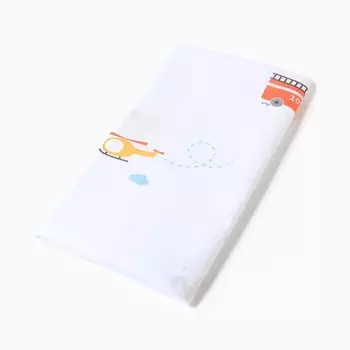 Пелёнка «Крошка Я. Машинки», 73120 см, бязь 125 г/м, хлопок 100%