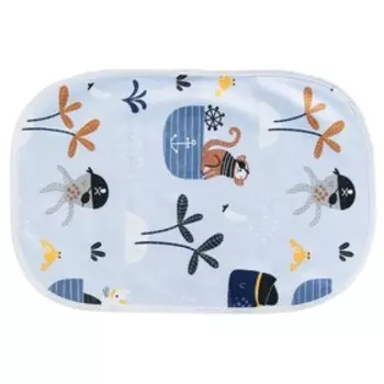 Пеленка на непромокаемой основе, 30*45 см «Пираты»