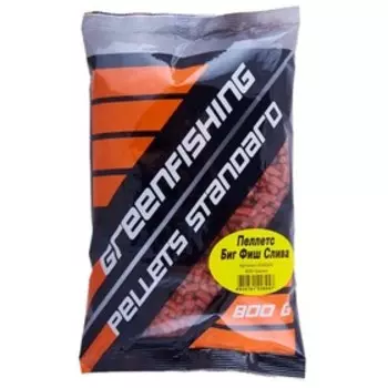 Пеллетс GF БИГ ФИШ СЛИВА, 800 г