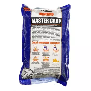 Пеллетс MINENKO Master Carp, Кукуруза, 5 мм, 1 кг