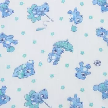 Пелёнка детская ситцевая, 80х120 см, 100% хлопок, 80 гм 1249, цвет МИКС