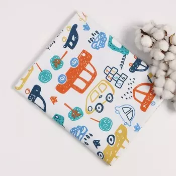 Пеленка фланелевая, размер 75х120 см, 170 г/м, хлопок 100%